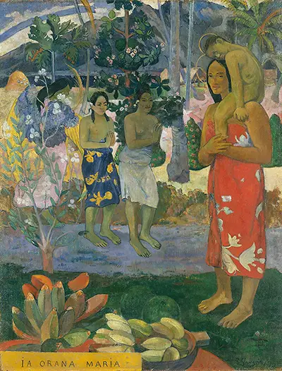 La Orana Maria (Hail Mary) Paul Gauguin